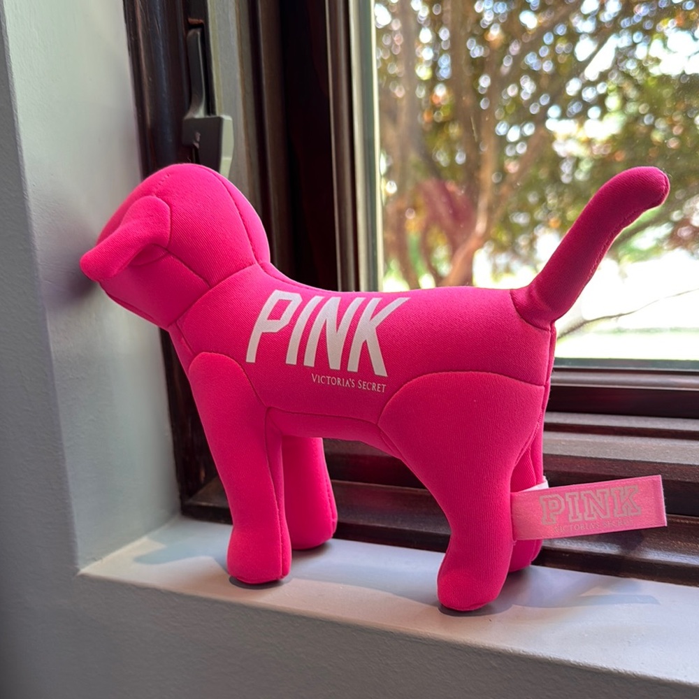 Victoria's Secret Pink Plush Dog Toy